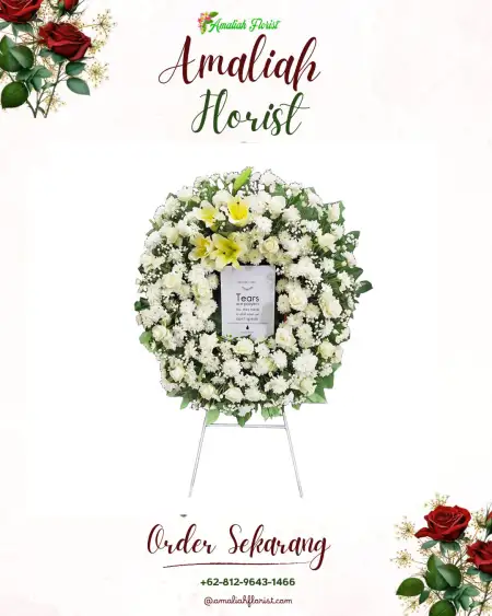 Krans Bunga Duka Pengarengan